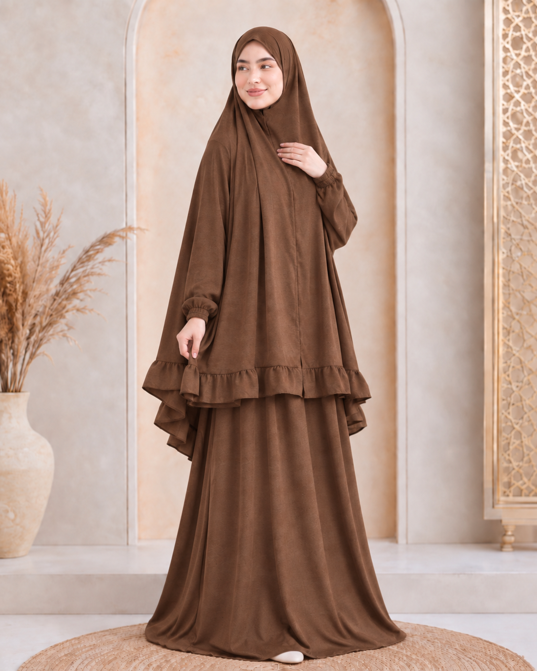 Twilight Brown Women Prayer Set