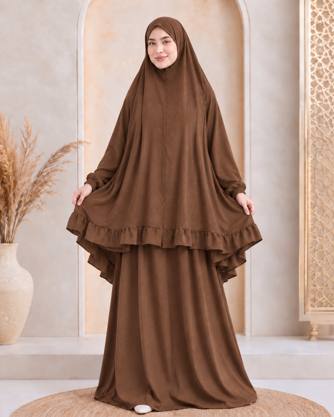 Twilight Brown Women Prayer Set