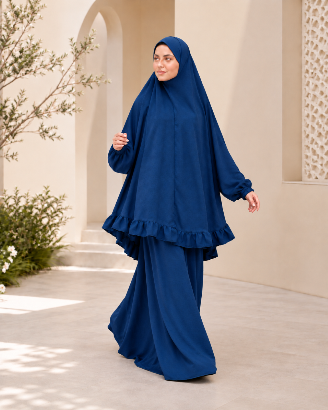 Midnight Navy Women Prayer Set