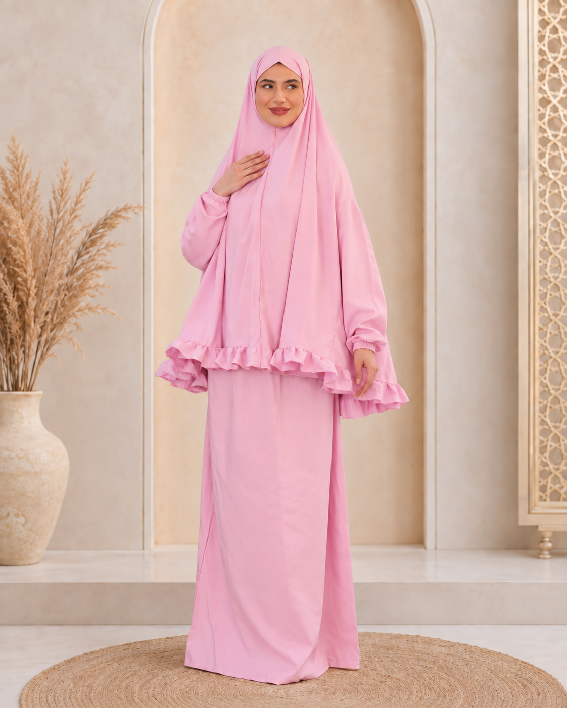 Blush Pink Women Prayer Set