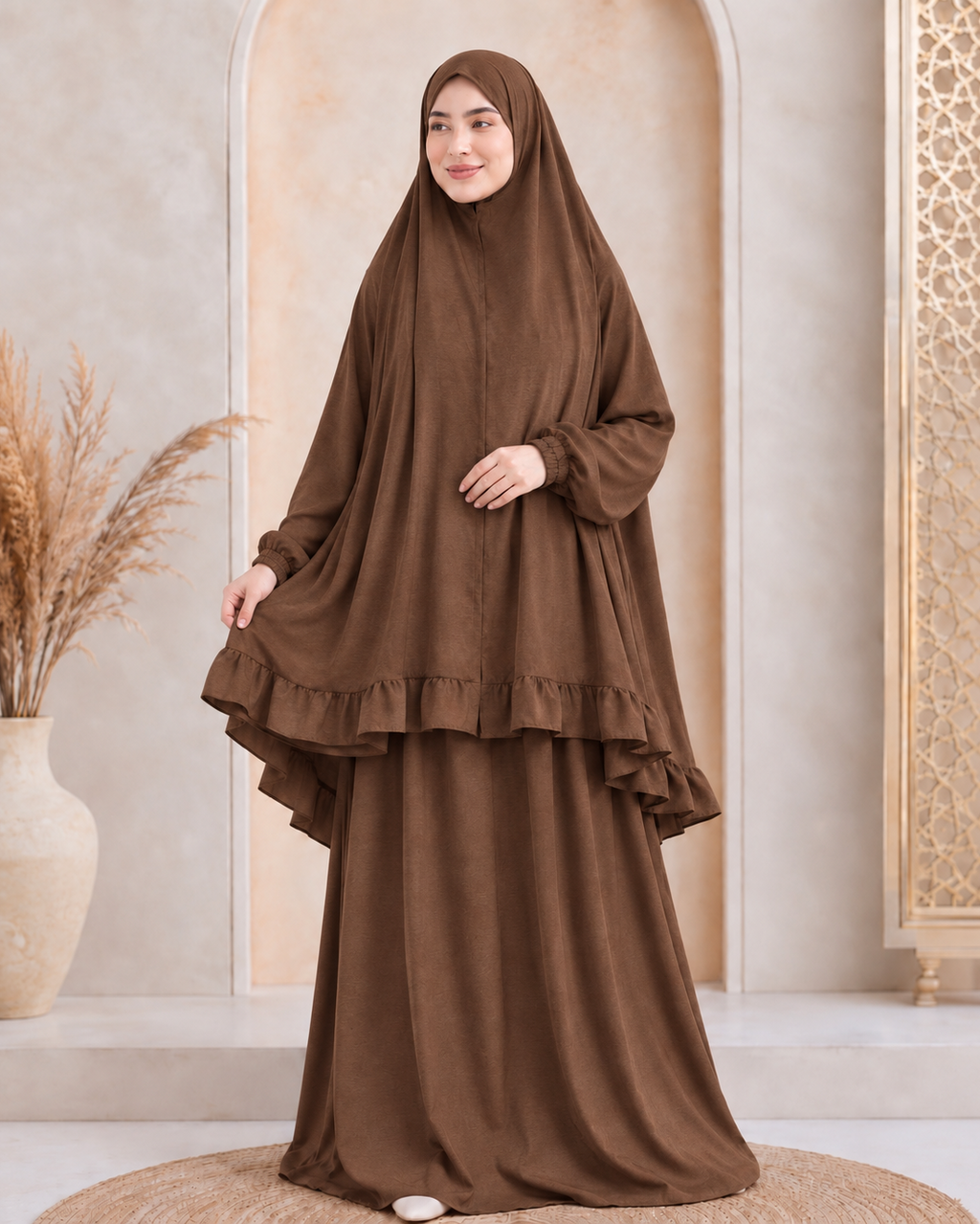 Twilight Brown Women Prayer Set