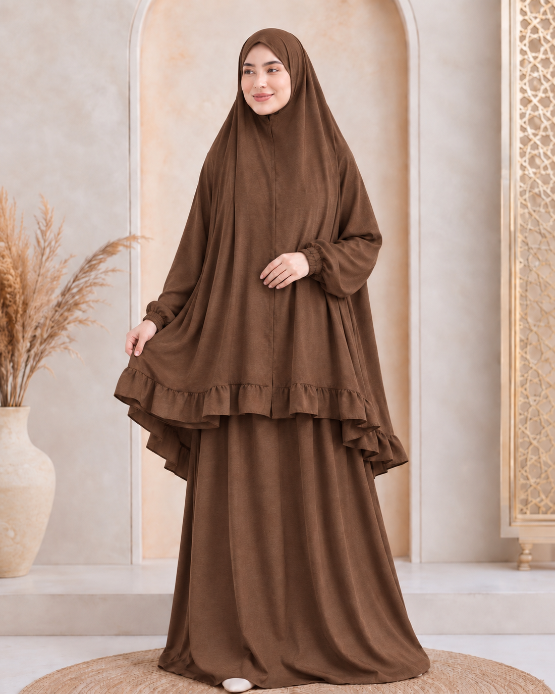Twilight Brown Women Prayer Set