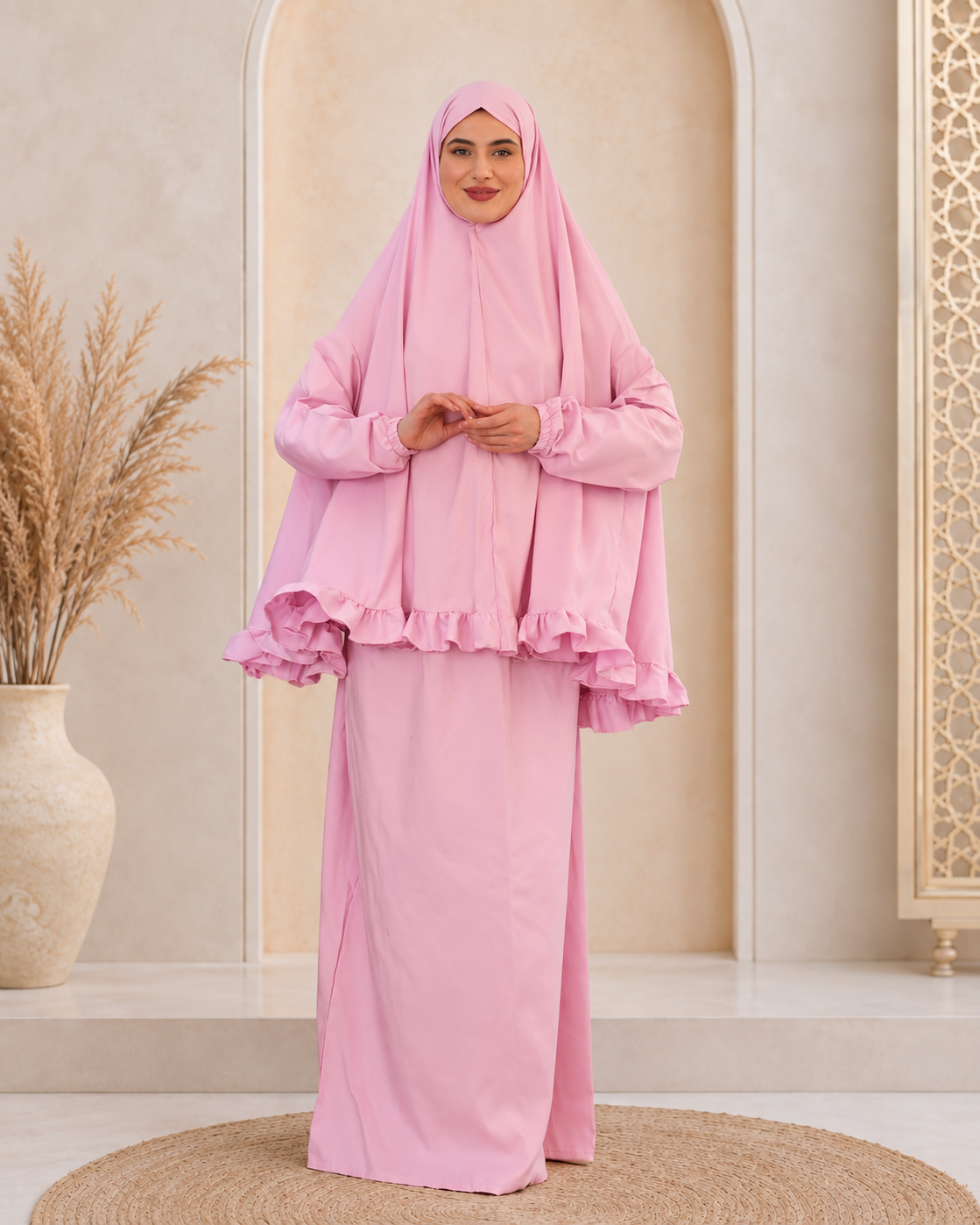 Blush Pink Women Prayer Set