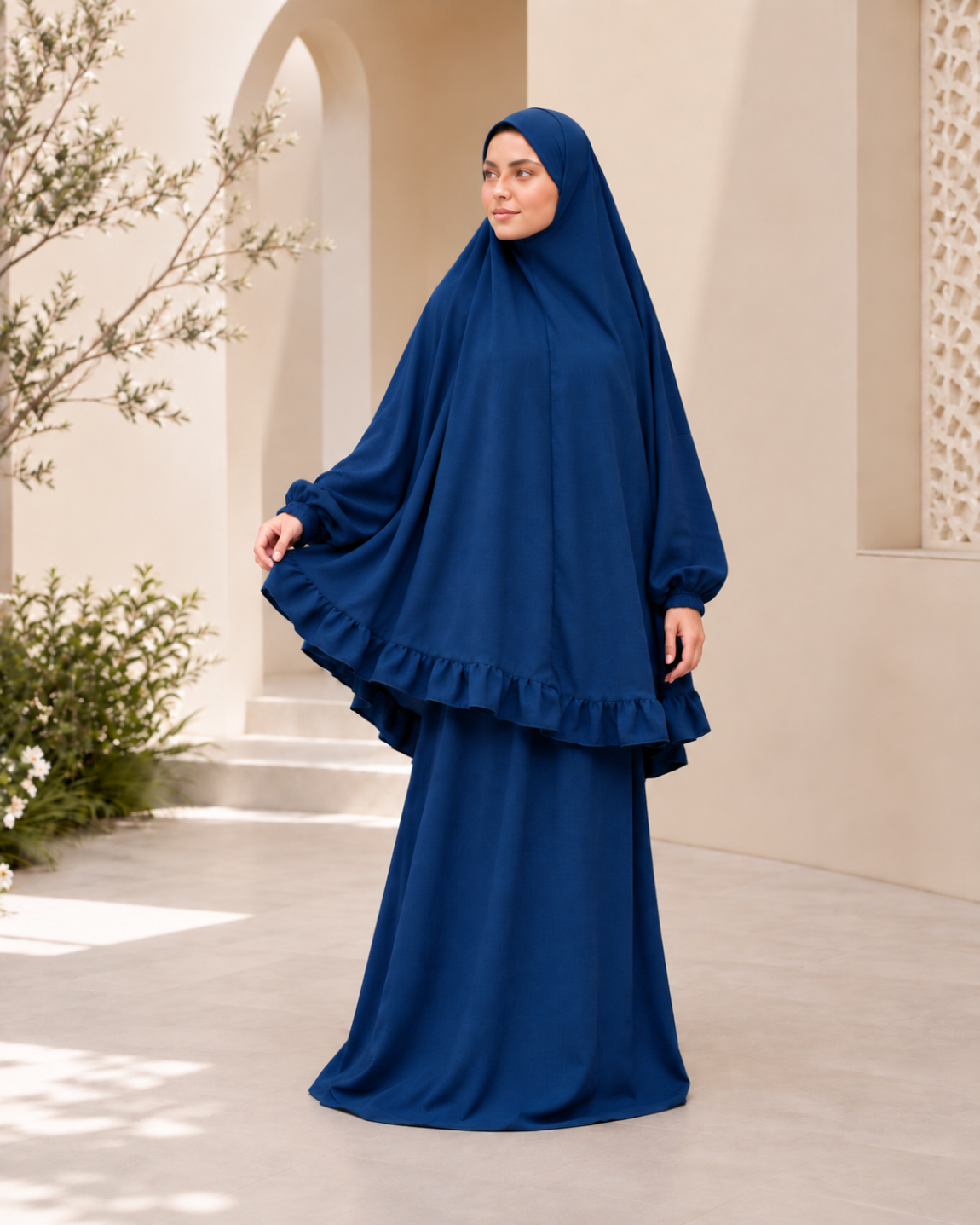 Midnight Navy Women Prayer Set